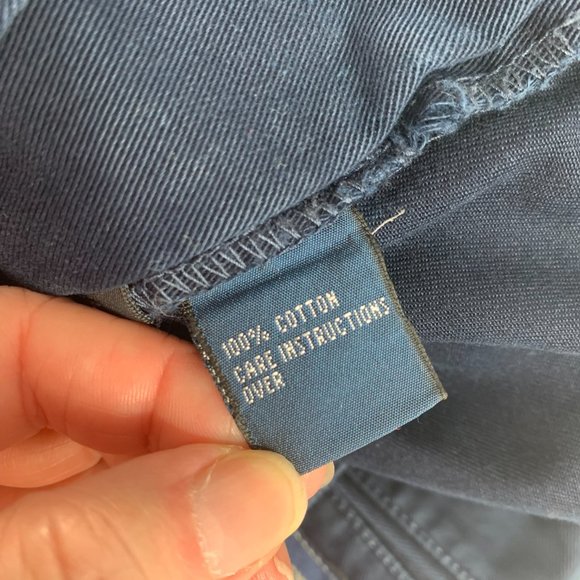 Polo Ralph Lauren Mens Tyler Shorts Size 38 Navy Blue Pleated Front Cotton - Picture 5 of 7